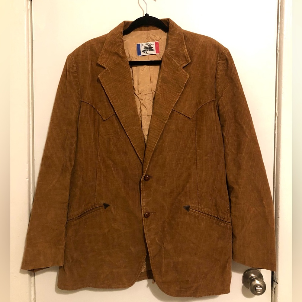 Brad Whitney Corduroy Western inspired Jacket